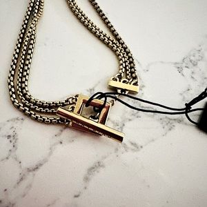 Jenny Bird - Triple box chain necklace